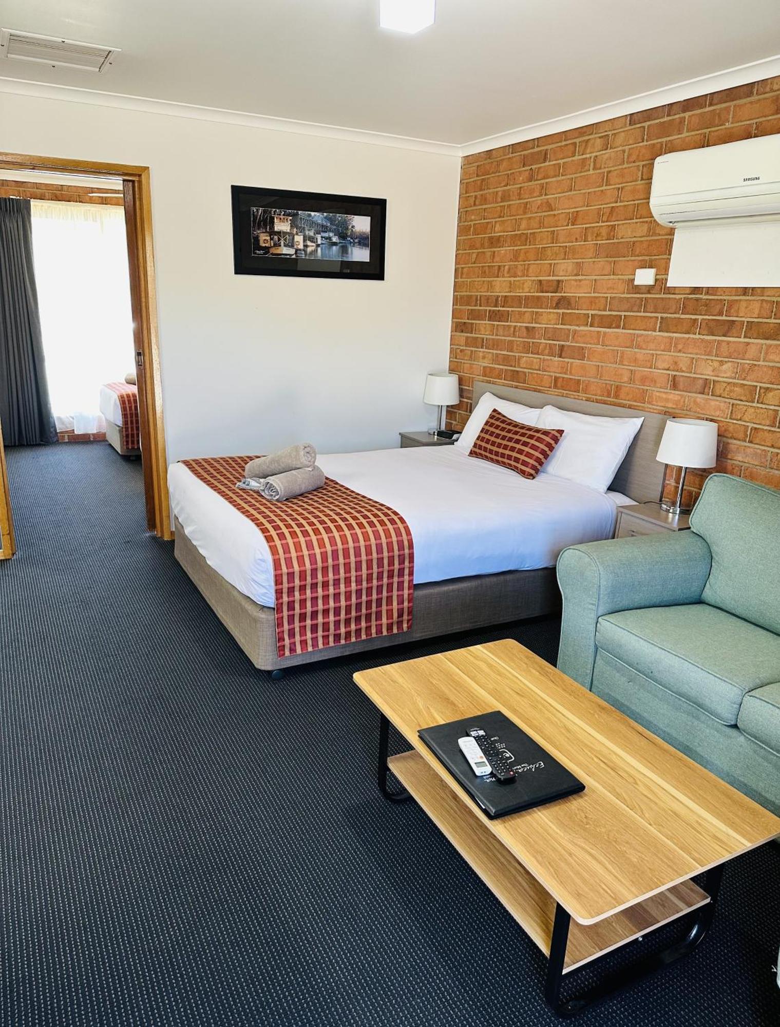 Moama Central Motel Echuca Exterior foto